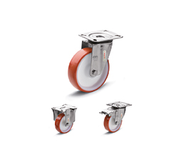 RE.FF-SST-N-Castors with stainless steel bracket